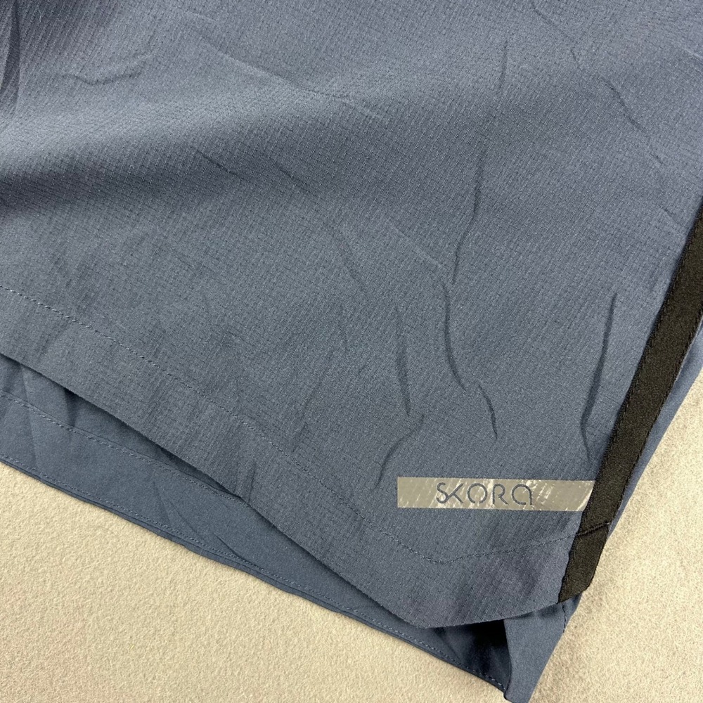 Skora Running Shorts Men XL Blue Qwick-Dry Athletic Active Gym Workout